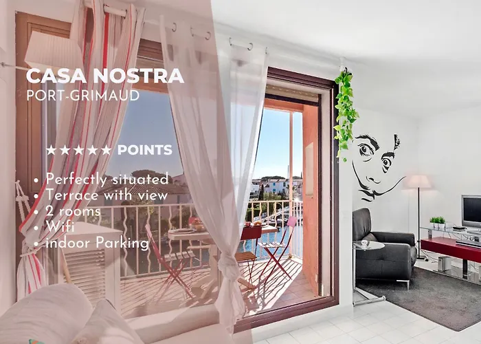 Casa Nostra, Port-Grimaud, Vue Sur Les Canaux